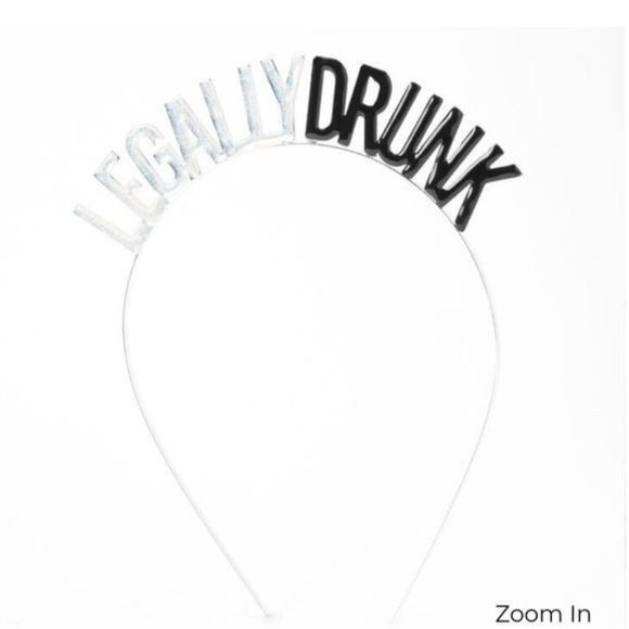 Legally Drunk Birthday GIRL Headband